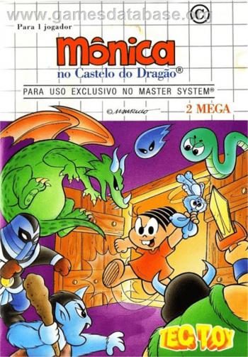 Cover Monica no Castelo do Dragao for Master System II